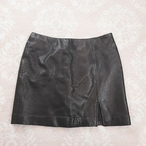 🖤Express Leather Mini Skirt Size 8